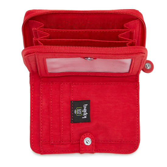 Kipling Money Love Classic Small Wallet Wallets Red Rouge | CA 2203TC